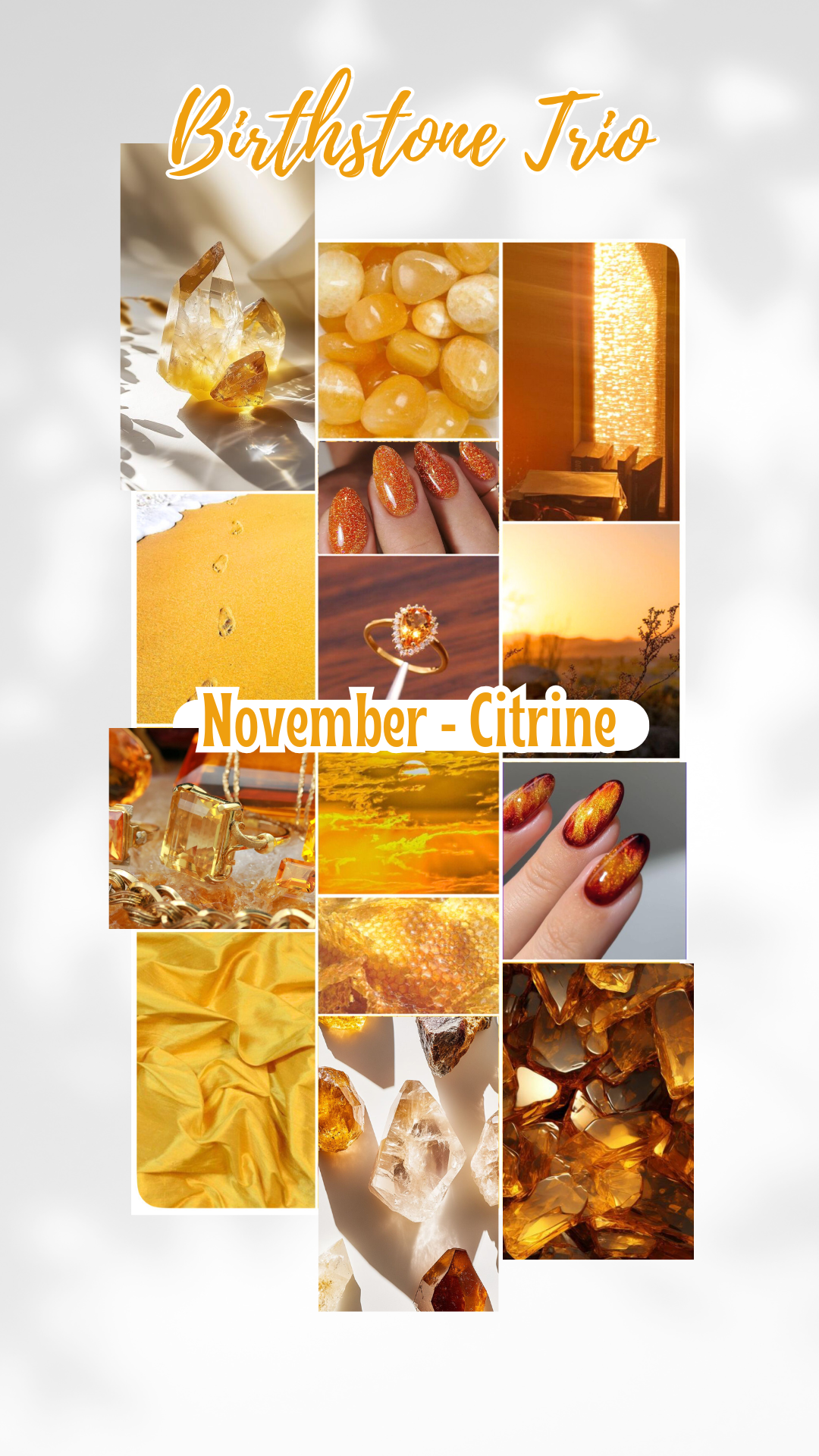 November Birthstone Mystery Trio