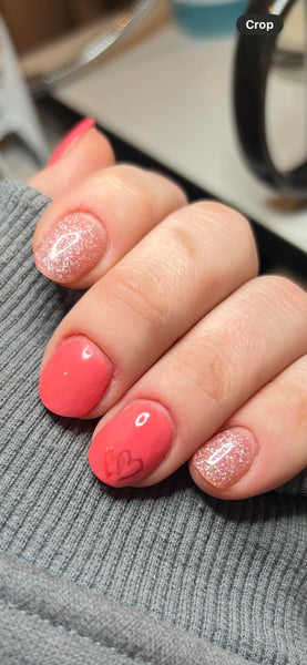 Dipped Sensitive Base & Top Coat