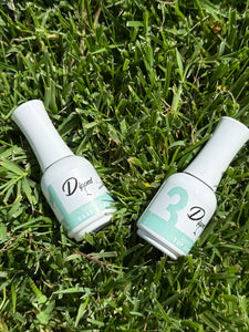 Dipped Sensitive Base & Top Coat