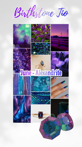June Birthstone Mystery Trio