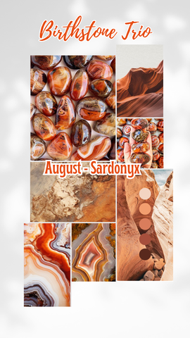 August Birthstone Mystery Trio