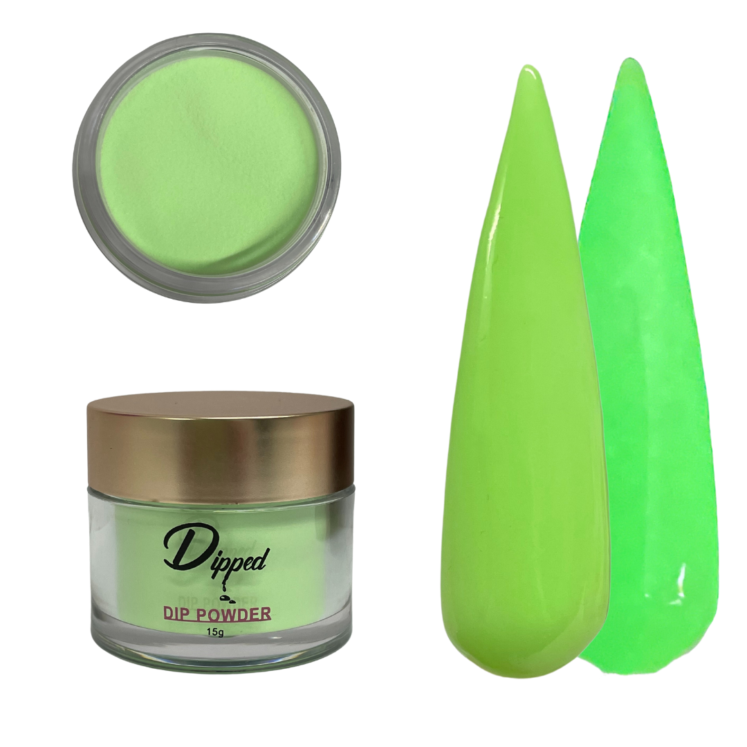 Electric Lime Glowing Dip